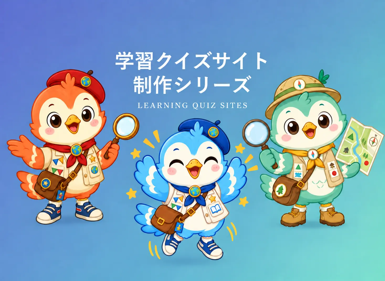 学習クイズサイト制作シリーズ